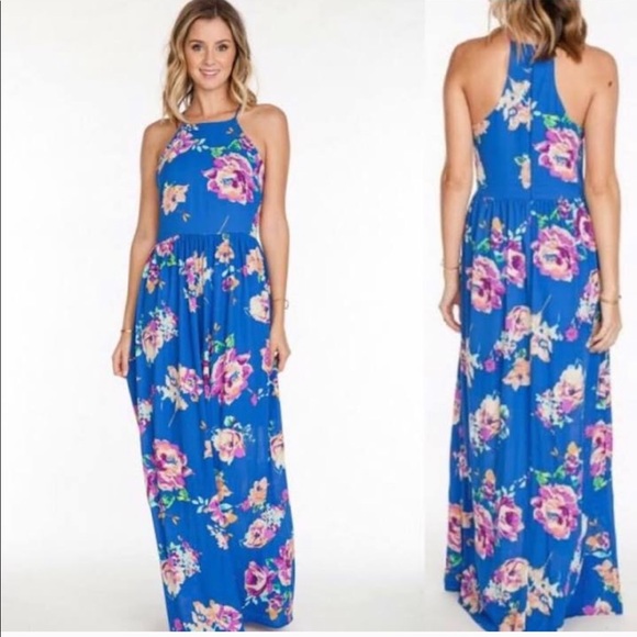 Floral midi dress - Picture 2 of 2